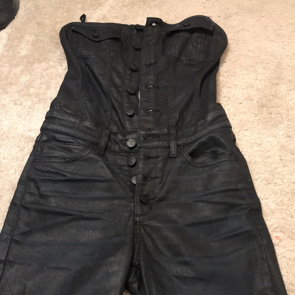 Guess Strappless Jean Bodysuit